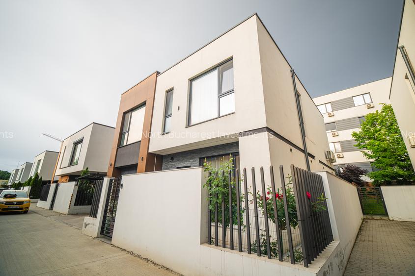 VILA MOBILATA - PIPERA - PISCINA - SMART HOME - COMISION 0% - 15