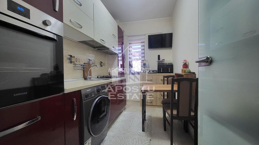 Apartament cu 2 camere mobilat,utilat,curte proprie,parcare,Dumbravita - 4