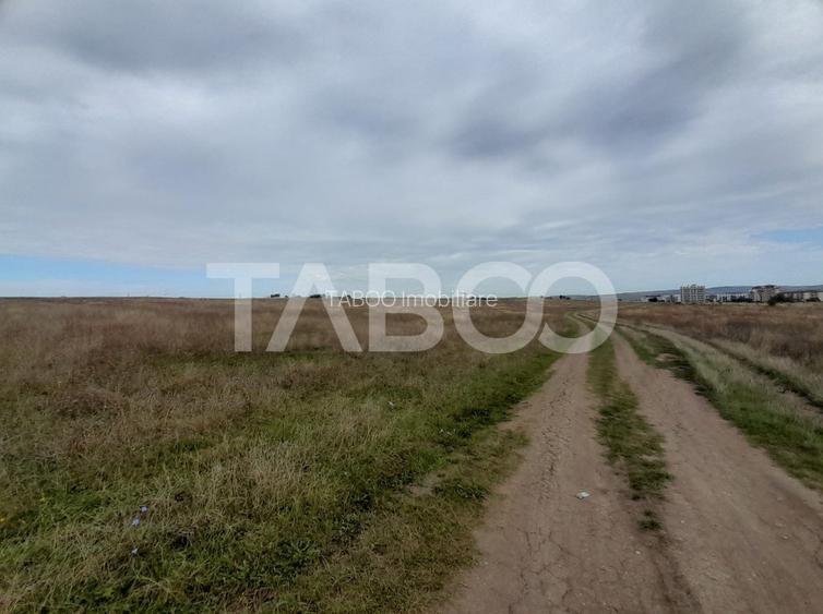 Teren intravilan 2 fronturi de 35 m fiecare 8.000 mp Turnisor Sibiu - 8