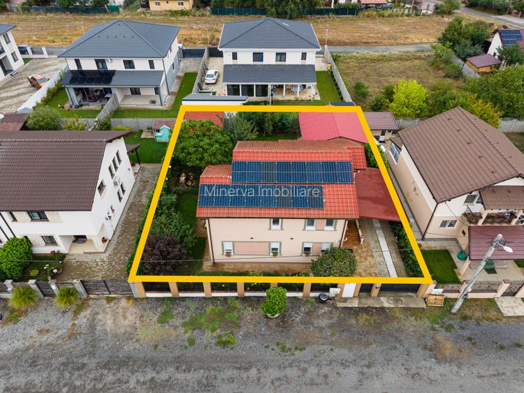 Casă mare 5 camere+casă mică, panouri, curte amenajată – Giroc, Comision 0 - 48