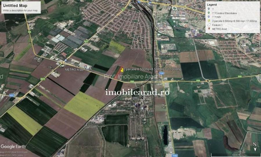 Teren intravilan 17.000 mp cu front la Centura intre Metro si 6 Vanatori - 8