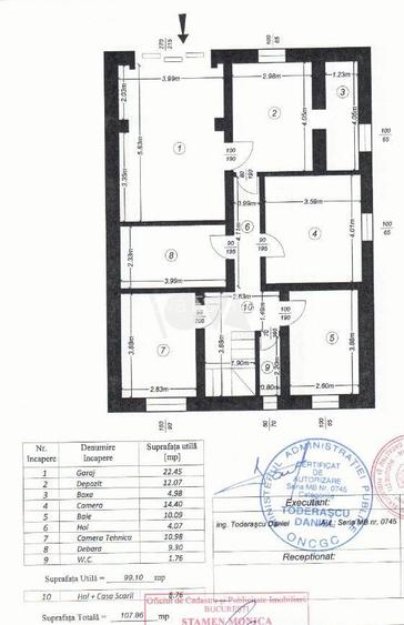 De închiriat: vilă Cotroceni - 12 camere - Louis Pasteur - 11