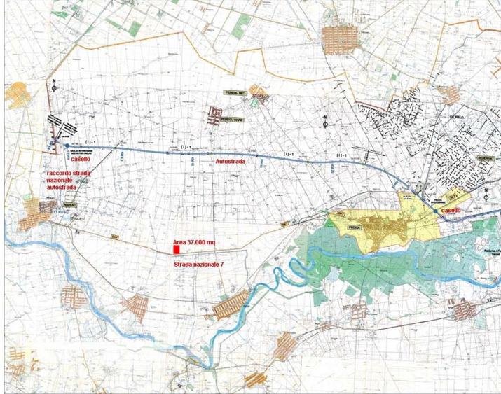 Vand/inchiriez teren  37.000 mp deschidere 75 metri la DN7. Ideal investitie. - 4