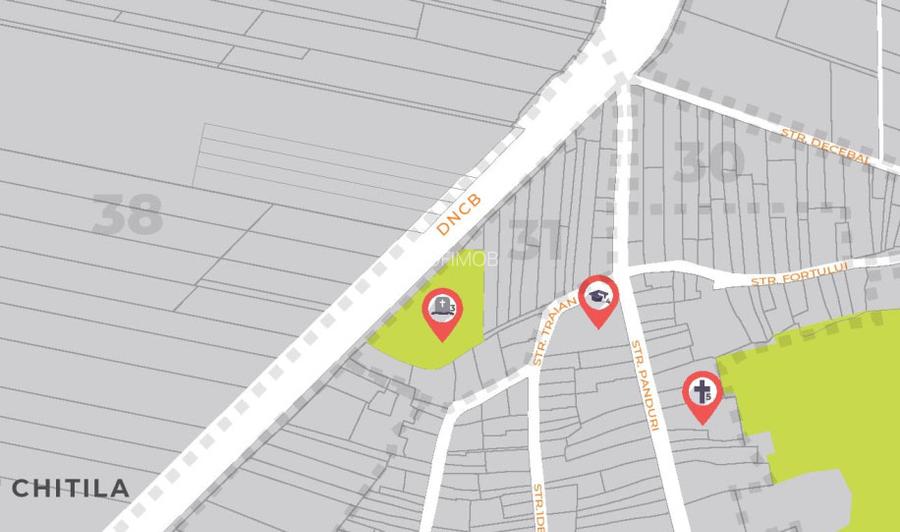Vanzare teren Centura Chitila, zona Farmexpert - 7