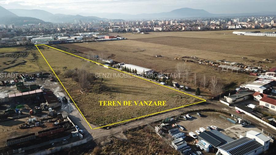 Teren industrial in Brasov cu PUZ aprobat - 2
