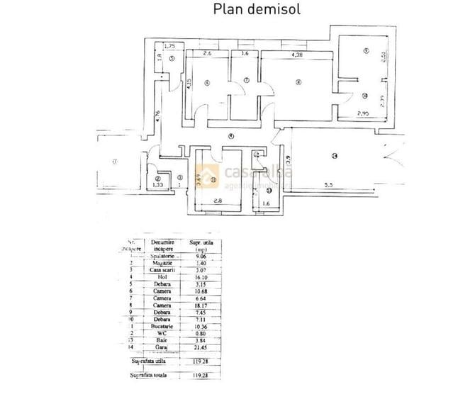 Ultracentral | parte de casa D+P | proprietate rara pe piata - 1