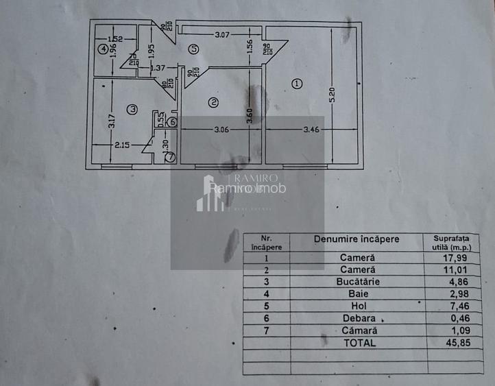 Apartament 2 camere Decomandat Brancoveanu - 10