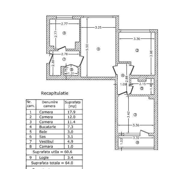 Colentina vanzare ap 3 camere Sectia 7 - Ion Berindei - 15