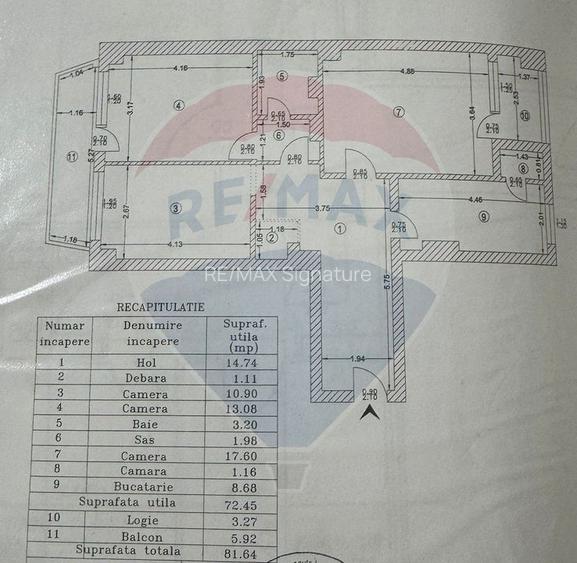 VANZARE 3 CAMERE DECOMANDAT cu VEDERE PANORAMICĂ LAC | ET 11 | 72mp - 17