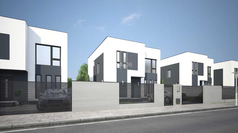 Casă individuală stil mediteranean, 138 mp, teren 398mp, 5 camere - 2