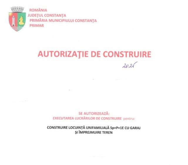 Vânzare Teren perfect 377 mp. cu Autorizație Construcție - 12