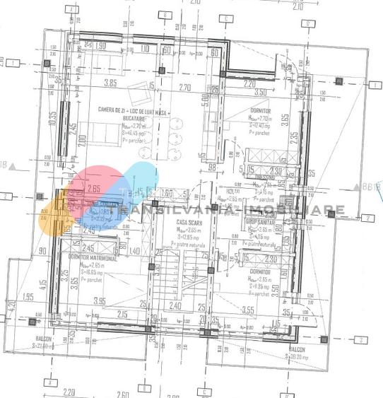 4 camere, 123 mp utili + 21 mp terasa + 4 balcoane | Zona Manastur - 10