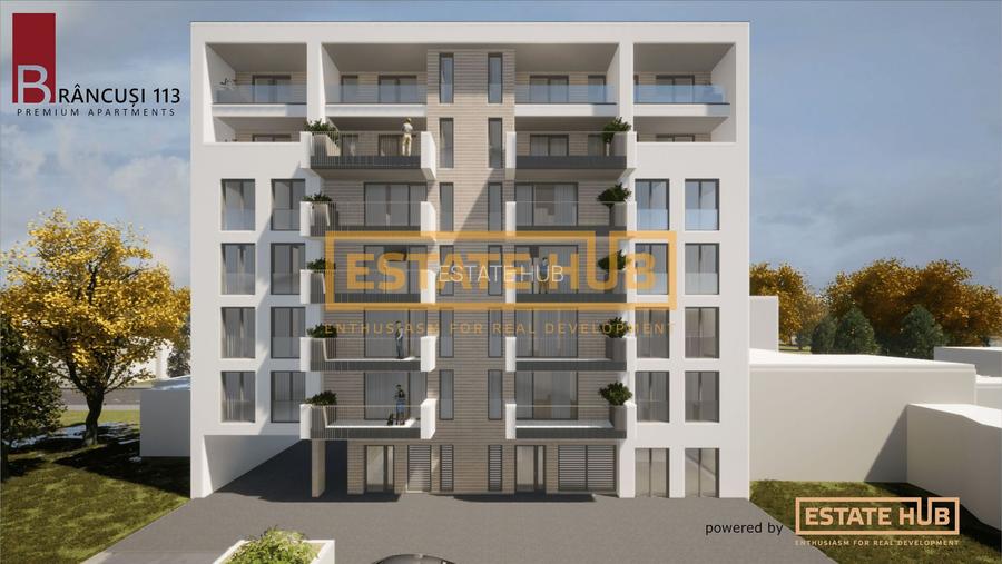 Apartament 3 camere nou, clădire premium pe strada Brancusi - 3