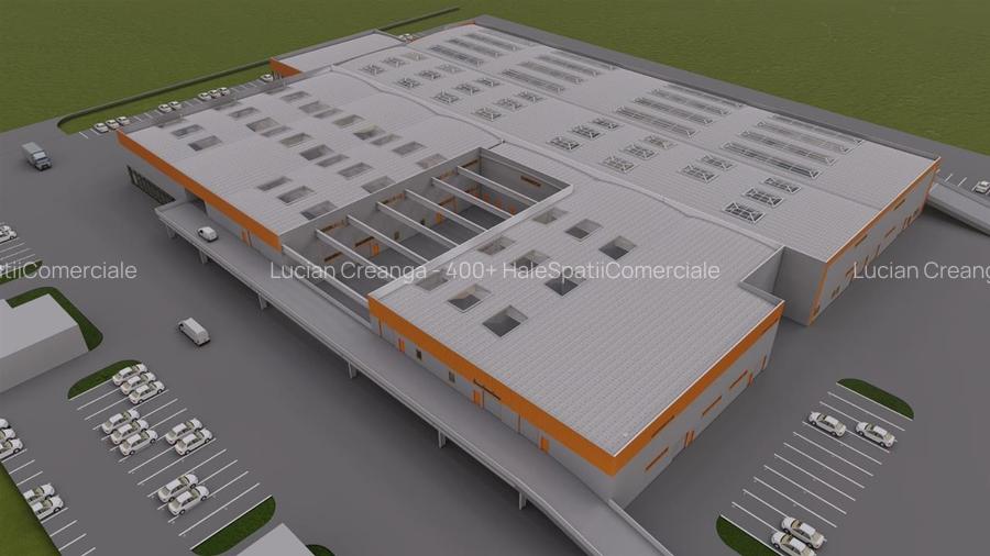 Hale Calea Chisinaului Iasi, aproape de Carrefour de la 65mp la 2000mp - 2