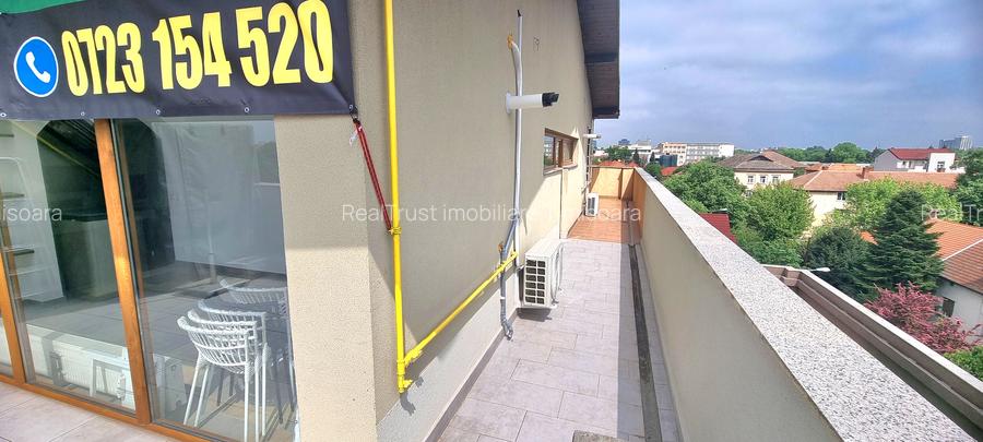 Penthouse zona Universitate, complet mobilat și utilat, terasă mare, bloc NOU - 5
