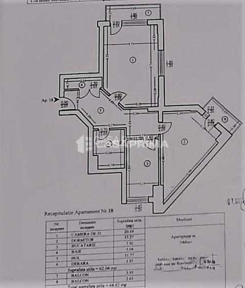 Apartament deosebit!!! 2camere Decomandat !!62mp utili!! Bloc 2009. - 11