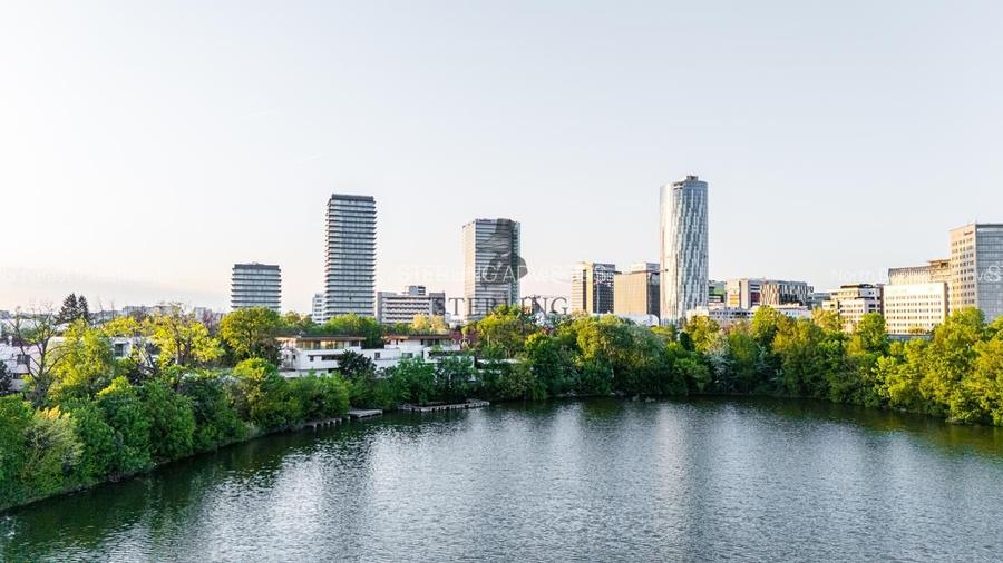 UP-site - 3 camere mobilat complet cu vedere la parc si lac - 27