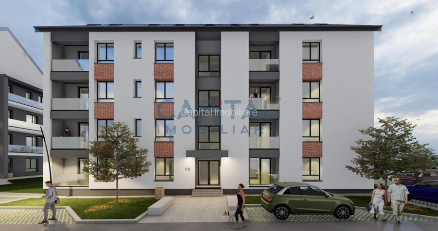 Apartament de vanzare, 3 camere, etaj 1, bloc nou, comision 0% - 5