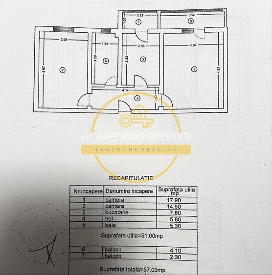 Apartament 2 camere, decomandat etaj 1, 57MP // 📍 Valea Lupului - Happy Kittens - 6