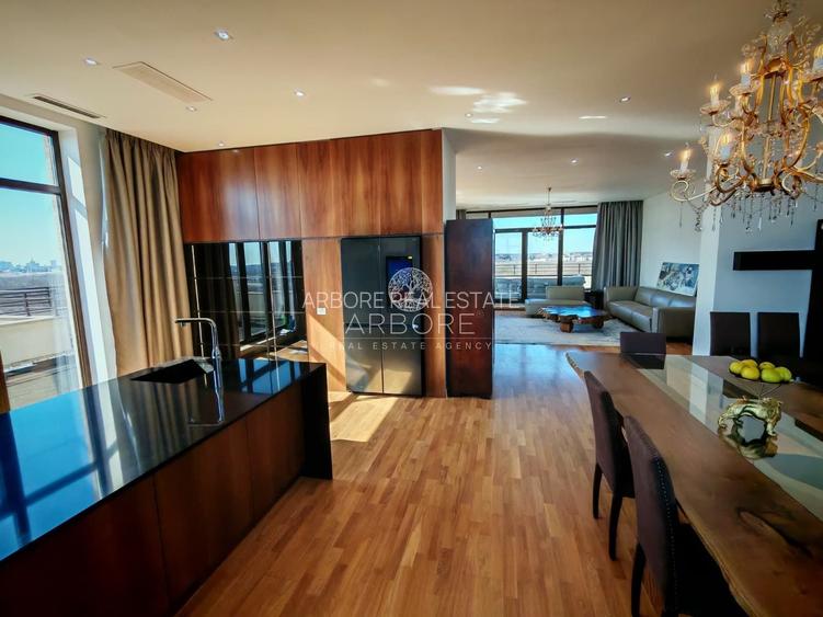 Penthouse 5 camere 250 mp lângă Ambasada SUA , zona Băneasa București - 4