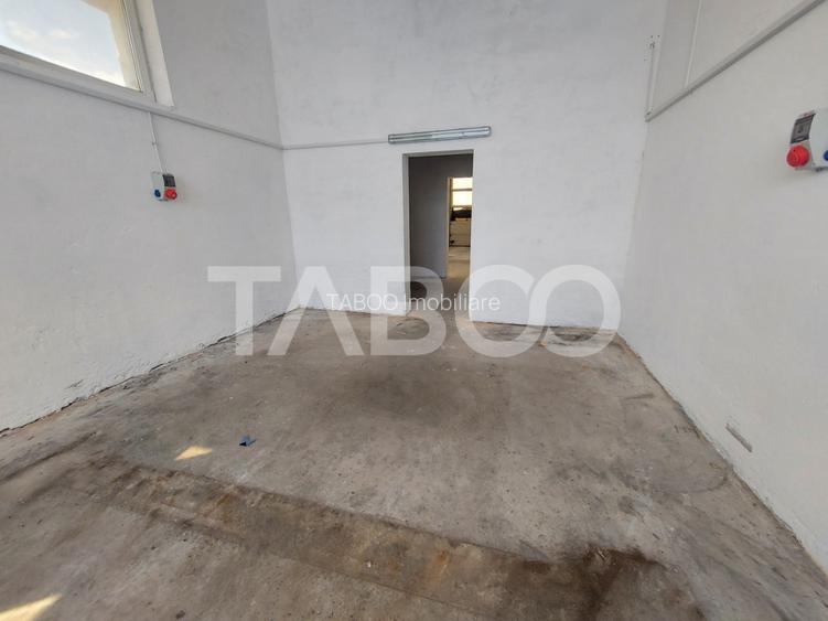 Spatiu comercial 100 mpu de inchiriat curte privata 1500 mp in SIbiu - 3