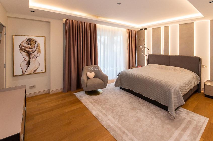 Casă exclusivistă de vânzare în Pipera – 5 dormitoare, design italian premium - 40