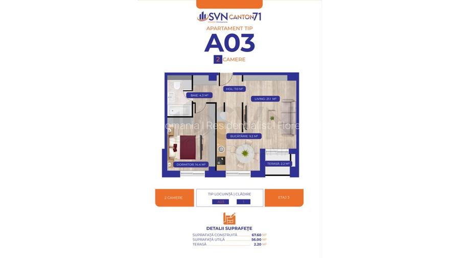 REA1026523 2 camere Aviatiei I bloc nou I locatie premium - 11