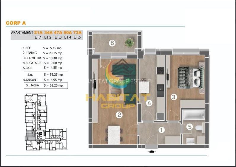 2 camere bloc nou Finisaje Premium Berceni - Grand Arena - 7