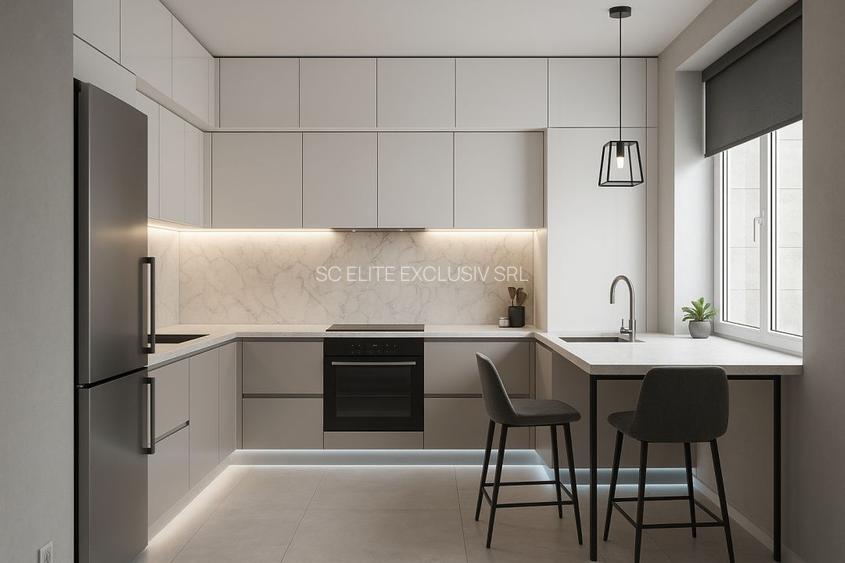 Tomis Nord - Vanzare apartament decomandat cu 3 camere, bloc nou. - 4