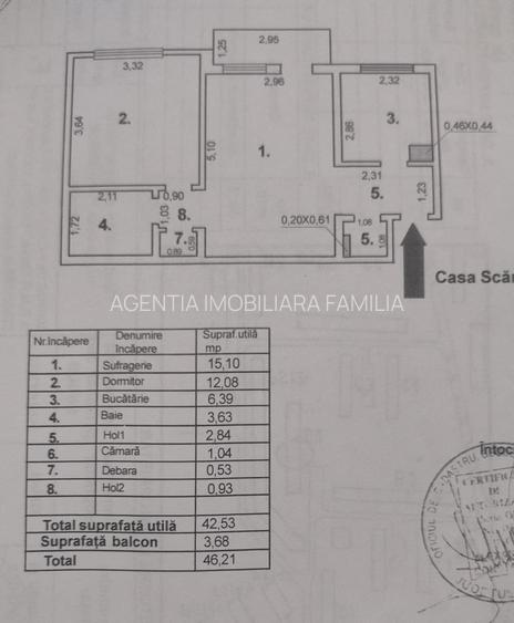 46900 euro, NEGOCIABIL, 2 camere, Tiglina1 - 4