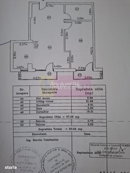 Apartament 2 Camere - Timisoara - Valea Larga - Bloc nou - 9