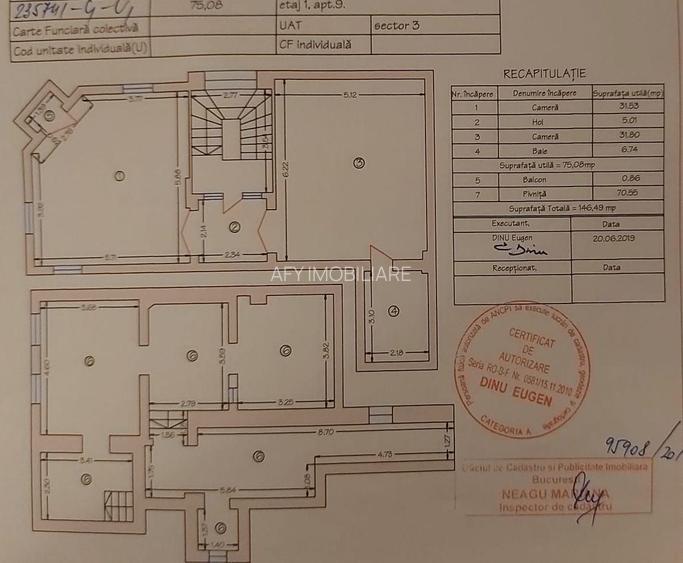 De vanzare Apartament 2 camere in vilă, Unirii - Universitate - 20