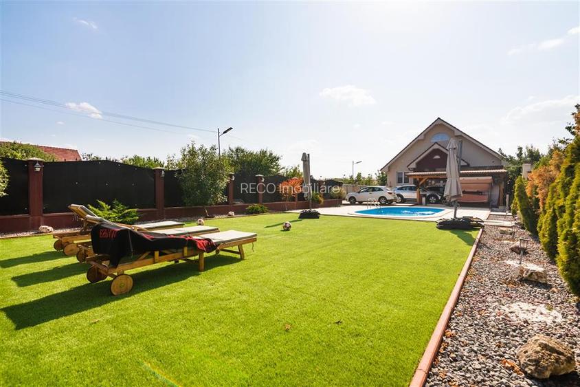 RECO Casa 3 dormitoare, piscina, strada privata, Sanmartin - 26