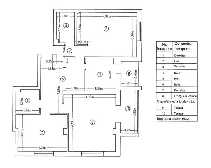 Apartament Nou 4 camere  de vanzare  Rediu - 16