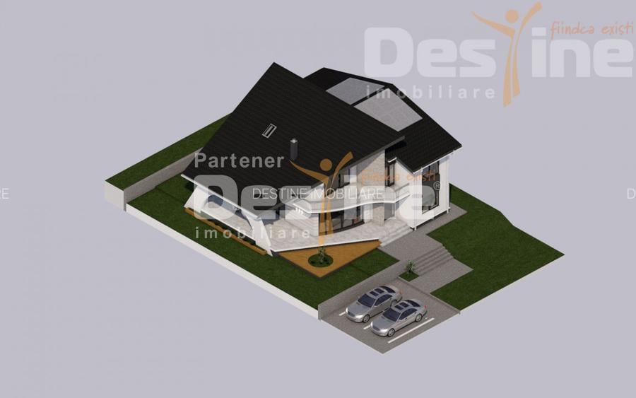 Hlincea Lac Casă 235 mp + 620 mp teren priveliște PANORAMICĂ - 2