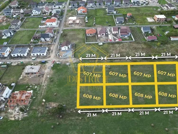 Parcele de teren cu suprafete de 600mp | Kaufland | Mosnita Noua - 3