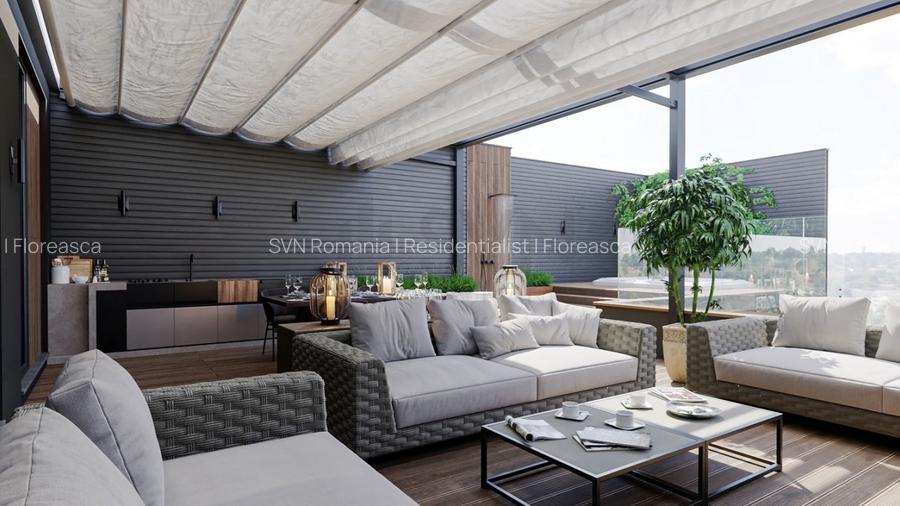 REA1026543 Apartament modern tip duplex I Zona Aviatiei I Terasa 42 mp - 9