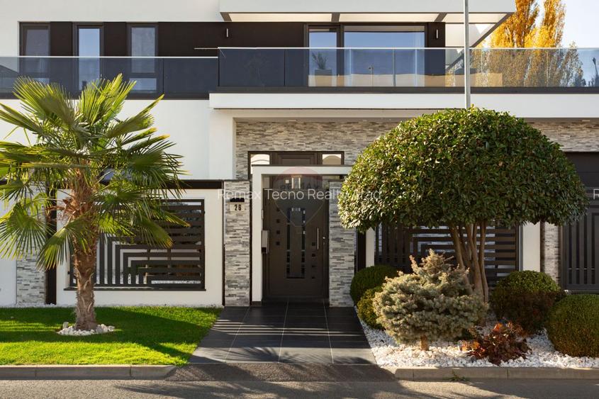 Vilă de lux stil mediteranian de vânzare zona Aradul Nou-Tabacovici - 2