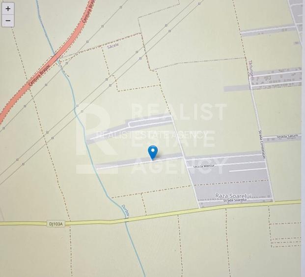 Teren intravilan, 650 mp, cartier Izvor, Săcele - 5