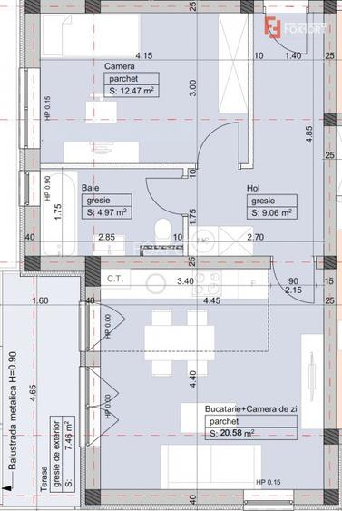 Apartament 2 camere, Etaj 1, LIFT in Giroc, zona Planetelor - ID V2772 - 2