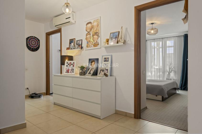 Otopeni, Central, Apartament 3 camere, 78mp, loc parcare, mobilat, centrală - 11