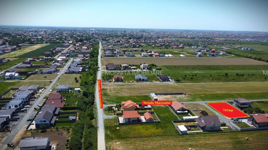 741mp Teren Mosnita, cu utilitati | 54.000Euro - Padurea Bistra - 5