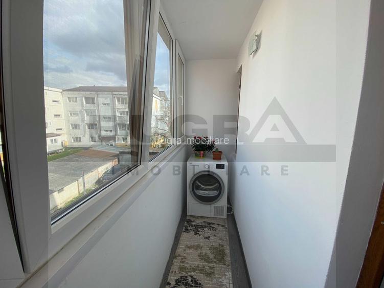 Apartament elegant de 3 camere,65m curte privată, zona Primariei Baciu - 7