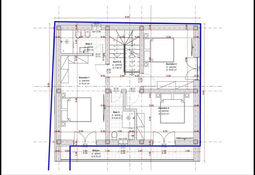CASA NOUA 4 CAMERE| ZONA CENTRALA - 1