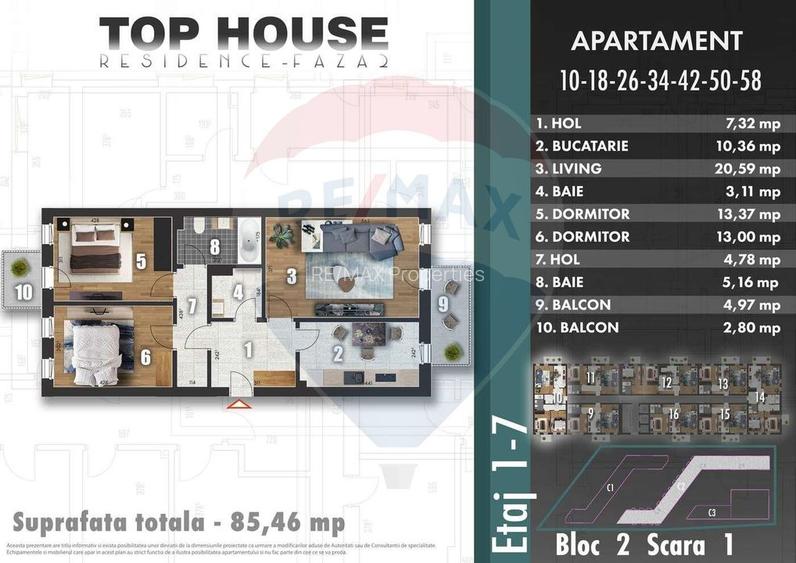 Apartament NOU cu 3 camere de vânzare / Berceni - Metalurgiei - 4