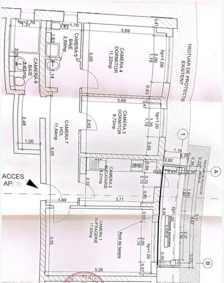 Apartament stradal pretabil birouri - 2