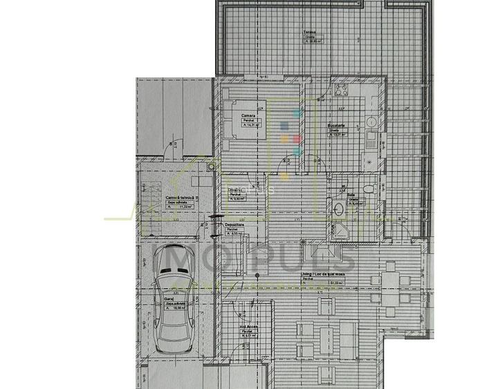 Casa individuala. 700 mp teren. Terasa mare. Suprafete generoase. - 1