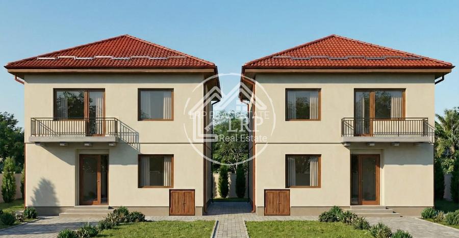 Voluntari | Teren 590 mp | Deschidere 20 ml | Proiect 2 Vile P+1 Avizat - 2