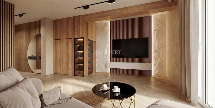 Apartament finisaje premium, 2 camere, 56 mpu, parter, boxa, Cetate - 3