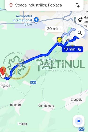 Teren de vânzare – Poplaca, Sibiu - 2